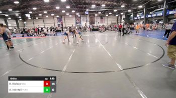 126 lbs Rr Rnd 2 - Brody Bishop, Ragin Raisins Catawba vs Antonio Intintoli, Pursuit Wrestling Academy - White