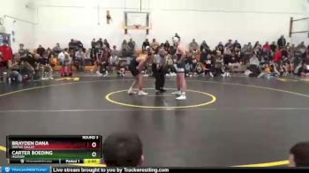 Round 3 - Brayden Dana, Wapsie Valley vs Carter Boeding, Hudson