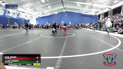 55 lbs Semifinal - Jack Jessee, Columbus vs Clyde Cordts, Trailblazer