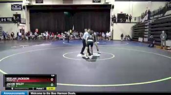 126 lbs Round 3 (8 Team) - Jacob Wiley, Pell City vs Keelan Jackson, Moody Hs