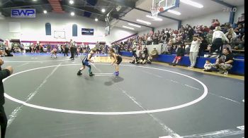 49 lbs Round Of 32 - Kollyn Locust, Cowboy Wrestling Club vs Axel Gregory, Tulsa Blue T Panthers