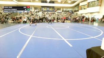 144 lbs Cons. Round 4 - Braxton Trimble, West Field vs Krew Venz, Morgan