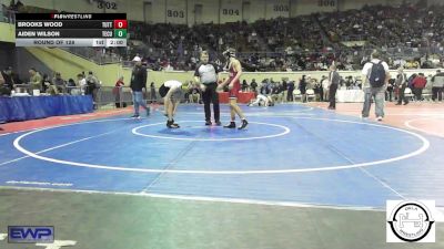 113 lbs Round Of 128 - Brooks Wood, Tuttle vs Aiden Wilson, Tecumseh