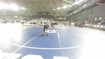 Boys 1A 126 lbs Quarterfinal - Michael Bustos, Wapato vs James Oliver, Medical Lake