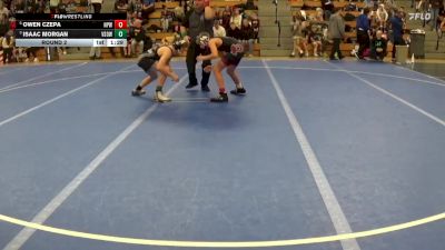 115 lbs Round 2 - Isaac Morgan, Victory School Of Wrestling vs Owen Czepa, New Prague Wrestling
