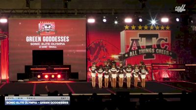 Sonic Elite Olympia - Green Goddesses [2026 L1 Mini - Small Day 1] 2026 ATC Grand Nationals