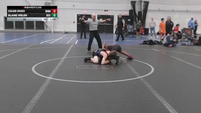 96 lbs Round 1 (6 Team) - Caleb Hodo, Warhawks vs Blaine Welsh, Revival 1