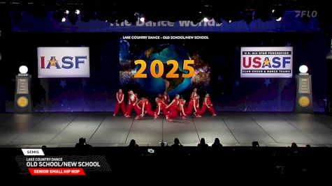 Lake Country Dance - Old School/New School [2025 Senior Small Hip Hop Semis] 2025 The Dance Worlds