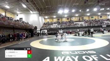 126 lbs Round Of 32 - Luke Lilledahl, Wyoming Seminary vs John Foote, Poly Prep