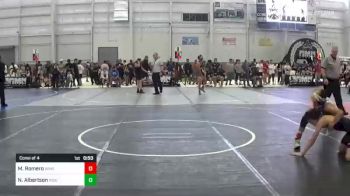 95 lbs Consi Of 4 - Michael Romero, Winslow Wrestling vs Nicholas Albertson, Independent