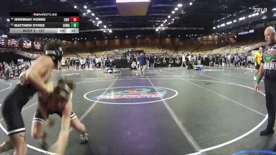 157 lbs Cons. Round 2 - Jeremiah Hobbs, South Effingham vs Matthew Dykes, Suwannee