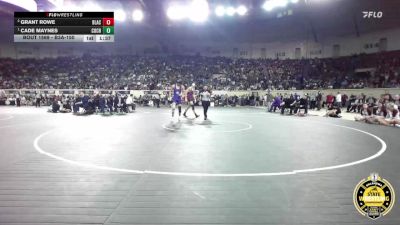 B3A-150 lbs 1st Place Match - Cade Maynes, Community Christian vs Grant Rowe, Blackwell