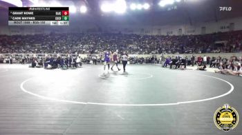 B3A-150 lbs 1st Place Match - Cade Maynes, Community Christian vs Grant Rowe, Blackwell