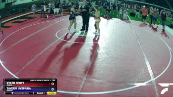 135 lbs 1st Place Match - Kyler Scott, Idaho vs Taydem Uyemura, Hawaii