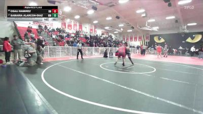 190 lbs Cons. Round 3 - Osali Ramirez, Desert Mirage vs Samaria Alarcon-Diaz, Murrieta Mesa