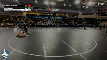 145 lbs 11th Place Match - Katelyn Billings, Linn-Mar vs Paisley Bro, South Tama