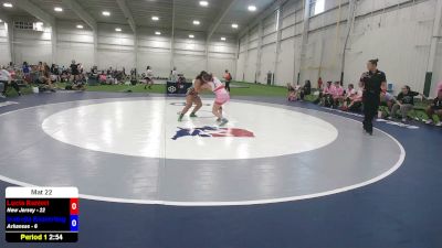 125 lbs Lucia Ranieri, New Jersey vs Isabella Easterling, Arkansas