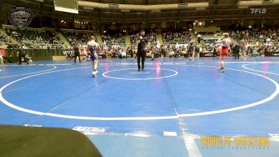 92 lbs Quarterfinal - Tracen Frain, Powerhouse Wrestling Club vs Jaxson Boucher, Michigan Grappler RTC