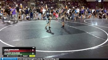 70-72 lbs Round 2 - Vaughn Schleder, Pikes Peak Warriors Wrestling vs Jack Donaldson, Colorado
