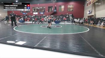 131 lbs Champ. Round 1 - Bella Murillo, Mount Olive vs Nadia Ungurean, Frostburg State