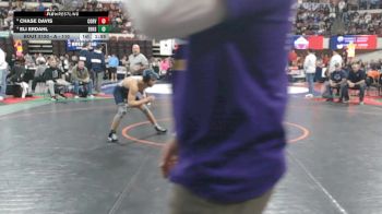 A - 110 lbs Quarterfinal - Chase Davis, Corvallis vs Eli Erdahl, East Helena