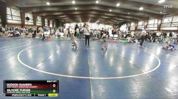 62 lbs 5th Place Match - Gilmore Purser, Charger Wrestling Club vs Hudson Shaheen, Iron County Wrestling Academy