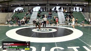 215 lbs Quarterfinal - Stosh Zalota, Malvern Prep vs Mesach St. Agathe, Delbarton