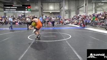 215 lbs Champ. Round 1 - Erick Mendez, Bobcat WC vs Cyrus Harding, Ogden`s Outlaws