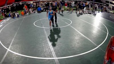 77 lbs Champ. Round 1 - Zion Cisneros, Oregon vs Wyatt Augason, Utah