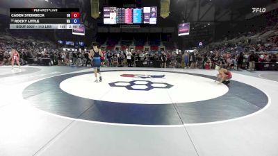 113 lbs Champ. Rd Of 256 - Caden Steinbeck, OH vs Rocky Little, WA