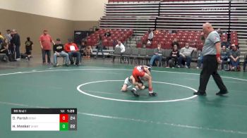 55 lbs Prelims - Owen Parish, Badgerway Red (WI) vs Hunter Meeker, Ohio Natl Gray