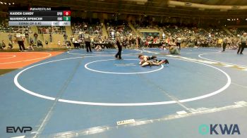 64 lbs Consi Of 8 #2 - Kaiden Candy, Sperry Wrestling Club vs Maverick Spencer, Keystone Wrestling Club