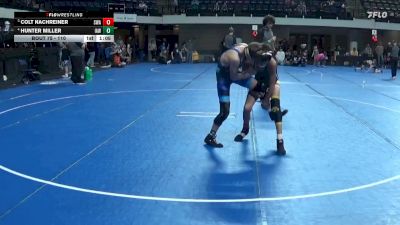 110 lbs 5th Place Match - Hunter Miller, Immortal Athletics WC vs Colt Nachreiner, Sarbacker Wrestling Academy