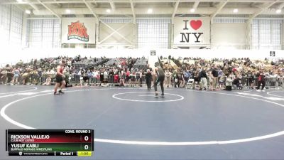 136 lbs Cons. Round 3 - Yusuf Kabli, Buffalo Nomads Wrestling vs Rickson Vallejo, Club Not Listed