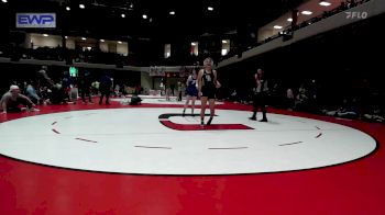 130 lbs Round Of 16 - Hailey Troulakis, Owasso Girls HS vs Eva Malone, Fayetteville High School