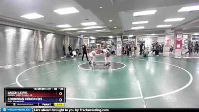 108 lbs Round 1 - Jason Lewis, Grizzly Wrestling Club vs Corbinian Hendricks, East Idaho Elite