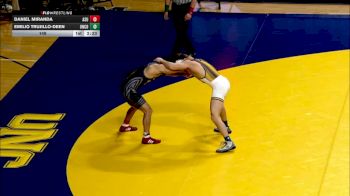 149 lbs Emilio Trujillo-Deen, Northern Colorado vs Daniel Miranda, Arizona State