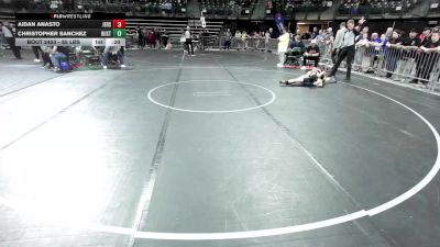 85 lbs 7th Place - Aidan Anasto, Jersey 74 vs Christopher Sanchez, Buxton (NJ)