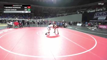 6A Boys 165 lbs Cons. Round 4 - Isaiah Cowles, Grants Pass Boys vs Maximus Rodriguez, North Salem Boys