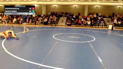 71-86 lbs Round 3 - Chaypin Nicklas, Yuma Wrestling vs Mason Ebner, Kearney Matcats