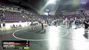 110 lbs Champ. Round 1 - Robert Tenney, Billings Wrestling Club vs Josiah Orozco, Pomona Wrestling Club Colorado