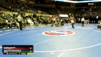 120 Class 3 lbs Cons. Round 3 - Caden Hulett, Platte County vs Brenton Drummond, DeSoto