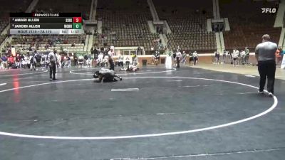 7A 175 lbs Quarterfinal - Amari Allen, Smiths Station Hs vs Jakobi Allen, Mary G Montgomery