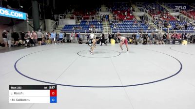 132 lbs Rnd Of 128 - Jordan Rasof, IL vs Manuel Saldate, NV