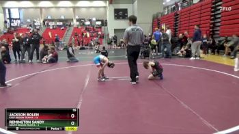 55 lbs Round 2 (4 Team) - Remington Sandy, South Region Team B vs Jackson Bolen, East Region Team B