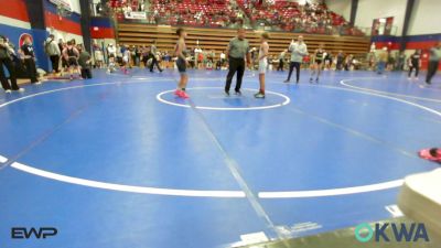 80 lbs Consi Of 8 #2 - Jonah Ford, Collinsville Cardinal Youth Wrestling vs Easton Vann, Bartlesville Wrestling Club