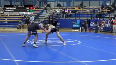 184 lbs Quarterfinal - Alex Zavala, Northeast Oklahoma vs Ethan Day, Carl Albert State