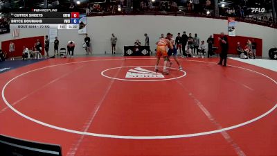 70 kg Cons. Round 6 - Cutter Sheets, Cowboy RTC/ Titan Mercury Wrestling Club (TMWC) vs Bryce Boumans, Viking Wrestling Club (IA)