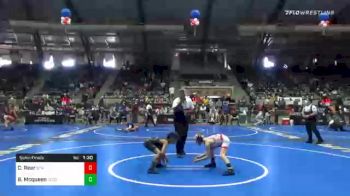 67 lbs Semifinal - Cohen Reer, Burnett Trained vs Bryson Mcqueen, Second To None