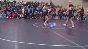 115 lbs Champ. Round 2 - Kyonna Gustafson, Hulett vs Emellia Winfrey, Tongue River